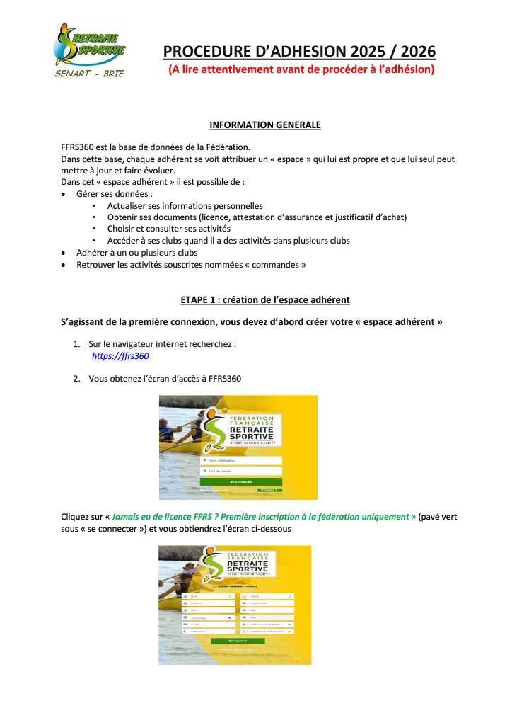 Procedure d adhesion p1 1